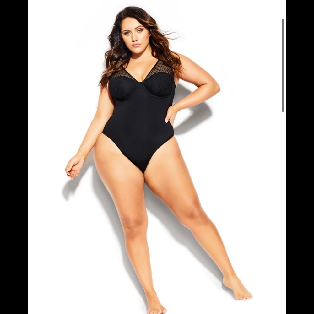 City Chic Ithaca Underwire Bathing Suit